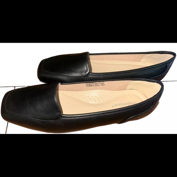 Comfortview Women's Wide Width The Ruby Slip On Flat 7W - Picture 2 of 6
